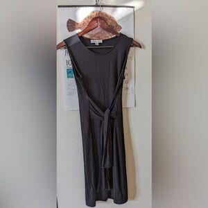 Amour Vert front tie dress, small size. Modal and spandex